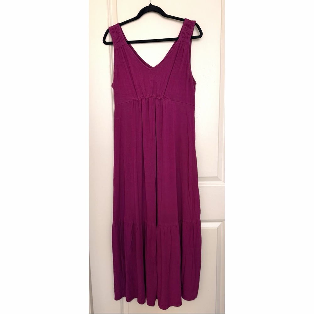 Isabel Maternity by Ingrid & Isabel Purple Maxi Dress Size L
